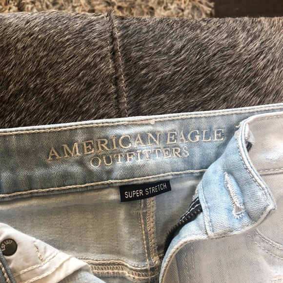 Hi rise American eagle shorts double zero - Picture 2 of 4